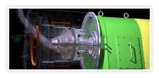 Pusher Centrifuge - Machine Working Process 3D Animation
